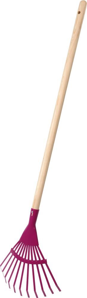 Produktbild Floraworld Kinder Fächerbesen mit Stiel 11 Zinken