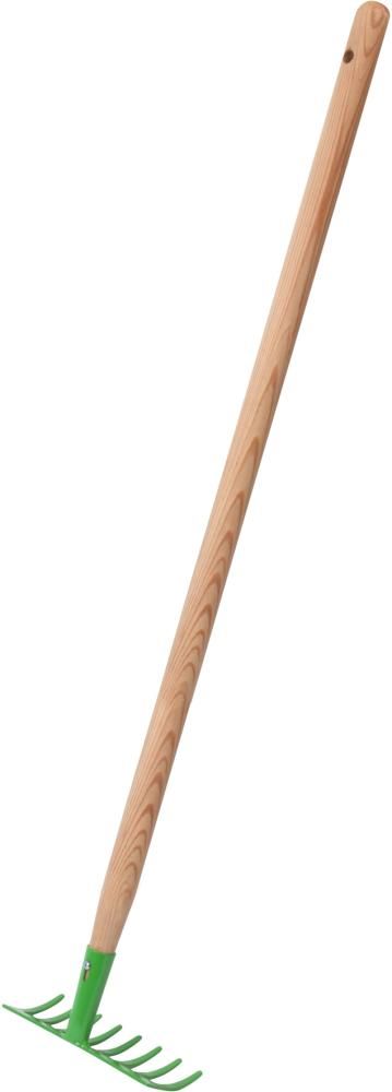 Produktbild Floraworld Kinder Rechen mit Stiel 75 cm 8 Zinken