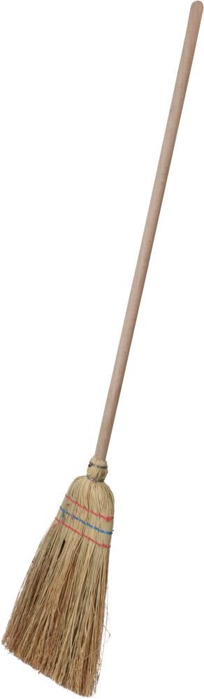 Produktbild Floraworld Kinder Strohbesen 3 Naht mit Stiel