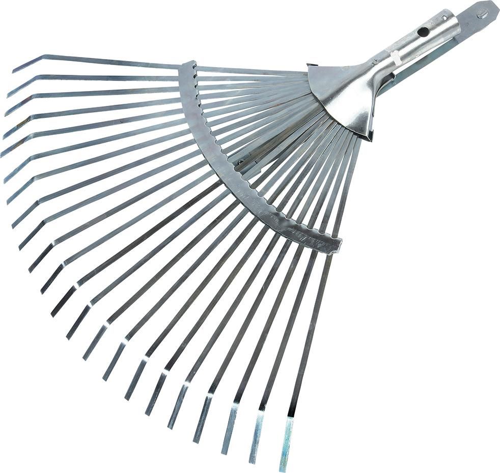 Produktbild Floraworld Laubbesen verstellbar 22 Federstahlzinken