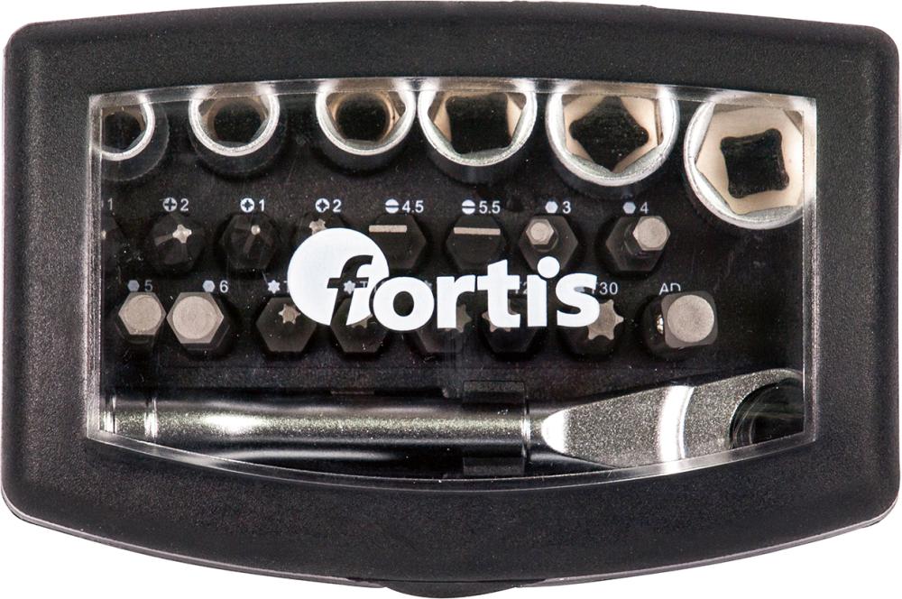 Produktbild Fortis Bit Sortiment gemischt mit Ratsche 24 Teile bild 6