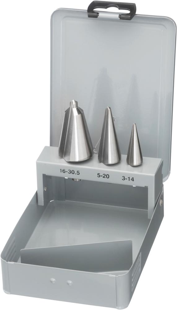 Produktbild Fortis Blechschälbohrerset HSS 3 Teile bild 4
