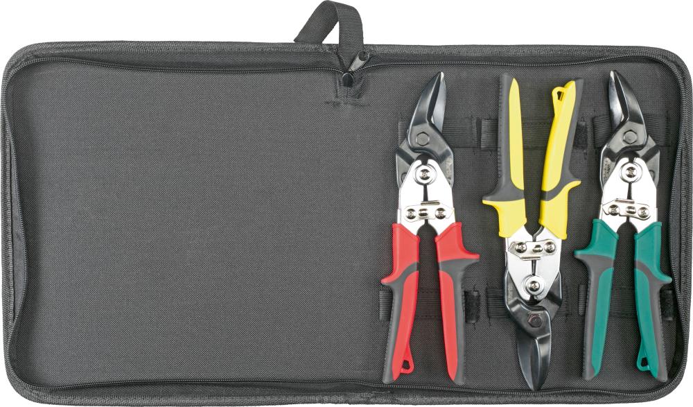 Produktbild Fortis  Blechscheren Set 3 Teile