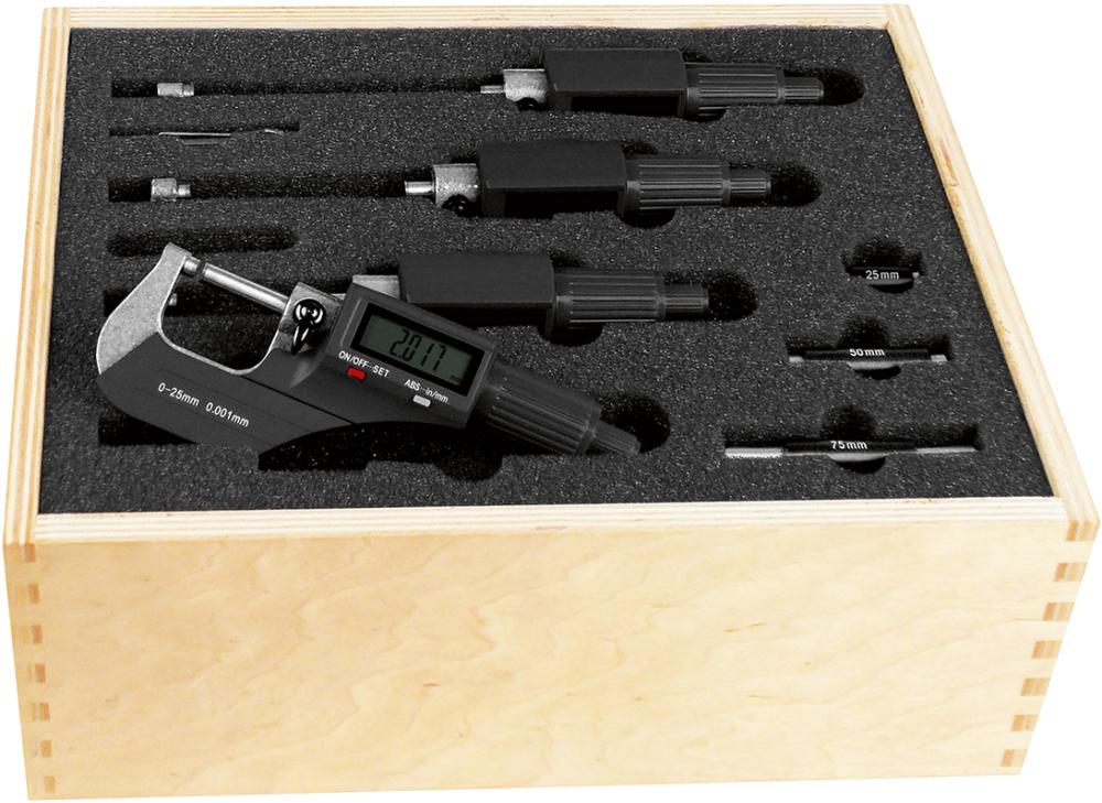 Produktbild Fortis Bügelmessschrauben-Set 0 bis 100mm bild 1