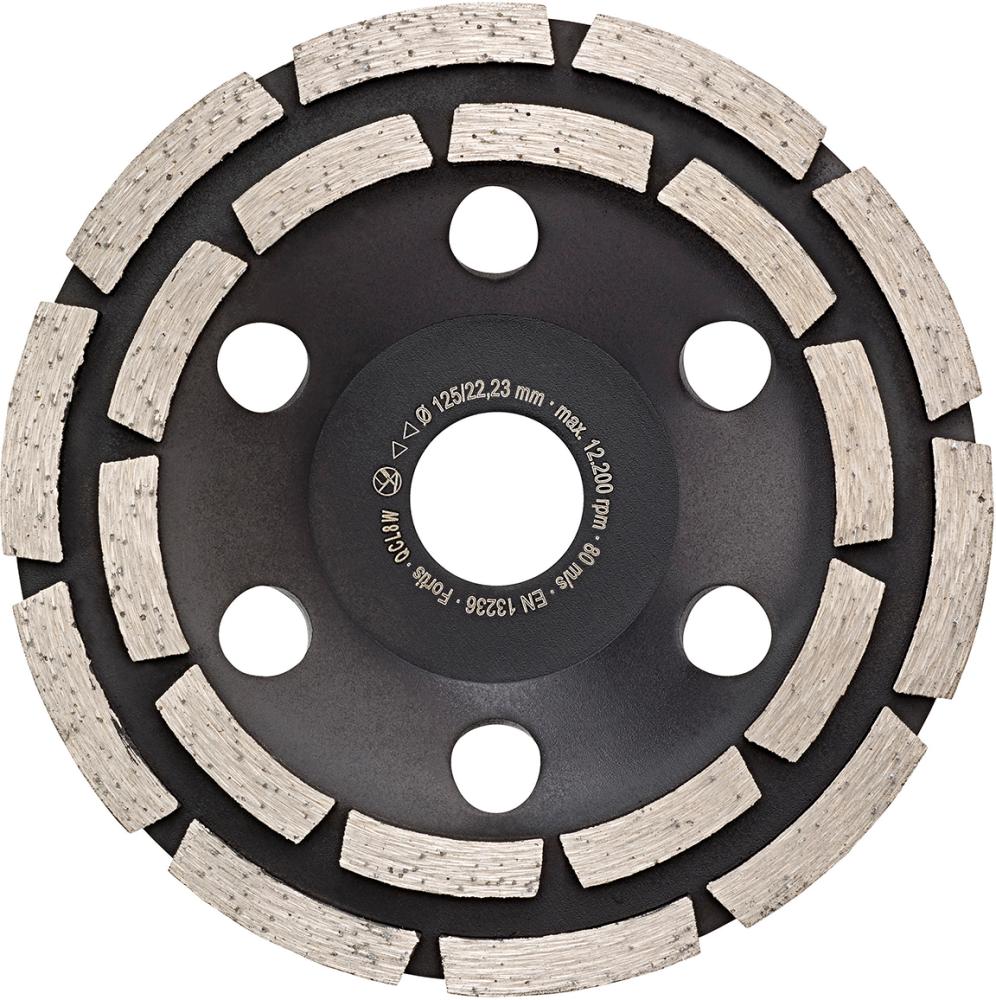 Produktbild Fortis Diamant Schleifteller Power Turbo 125 mm einreihiges Turbosegment