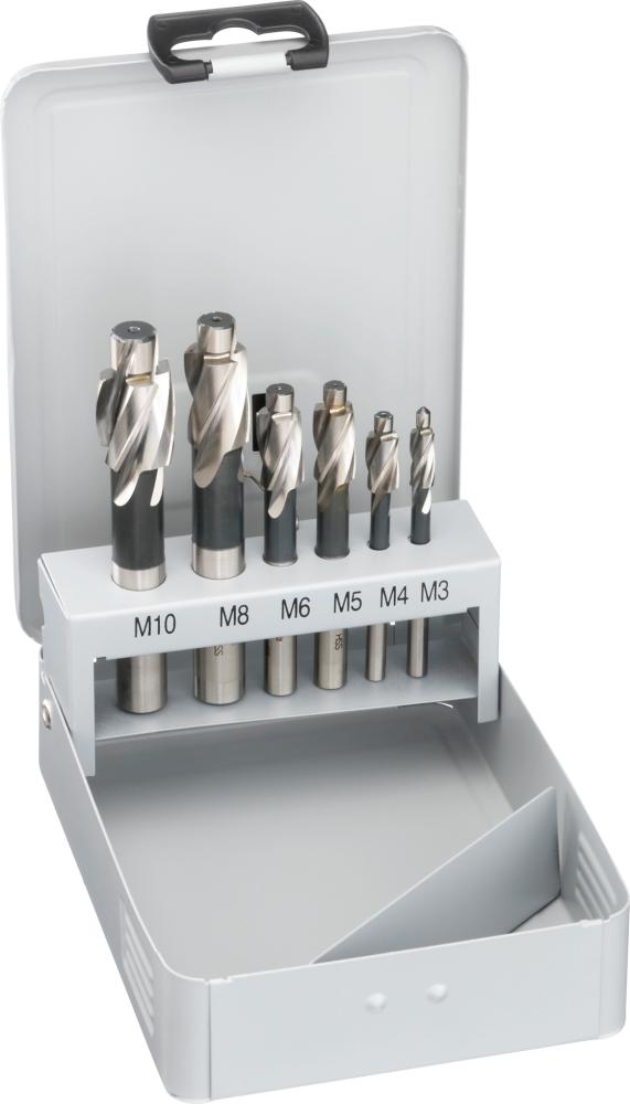 Produktbild Fortis Flachsenker Satz M M3 bis M12 HSS