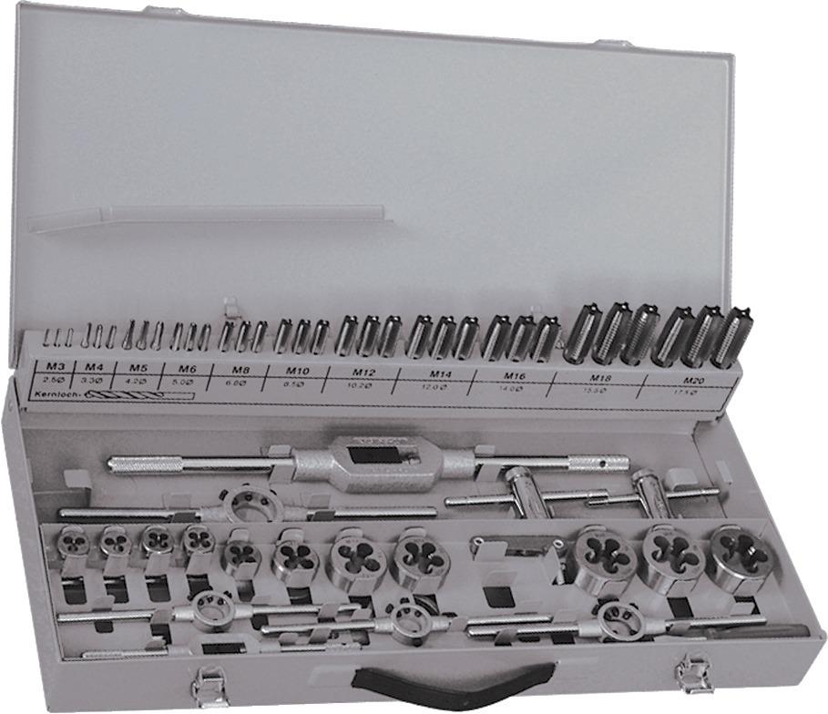 Produktbild Fortis Hand Gewindebohrer D352 HSS M3 bis M20 Sortiment