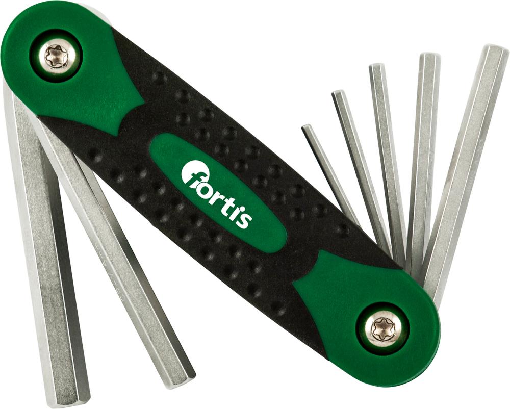 Produktbild Fortis  Schraubendrehersatz für Innen 6 kant im Klapphalter