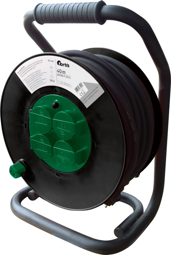 Produktbild Fortis  Kabeltrommel Kunststoff H07RN-F3G1,5 40 Meter