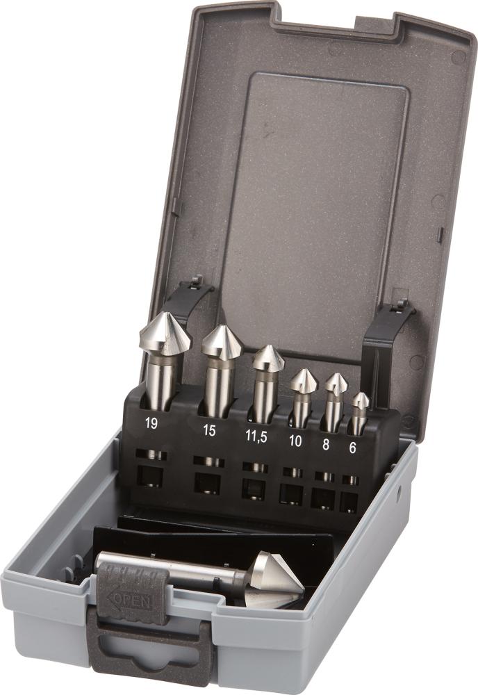 Produktbild Fortis Kegelsenkesatz r D335C HSS 90G 7 Teile