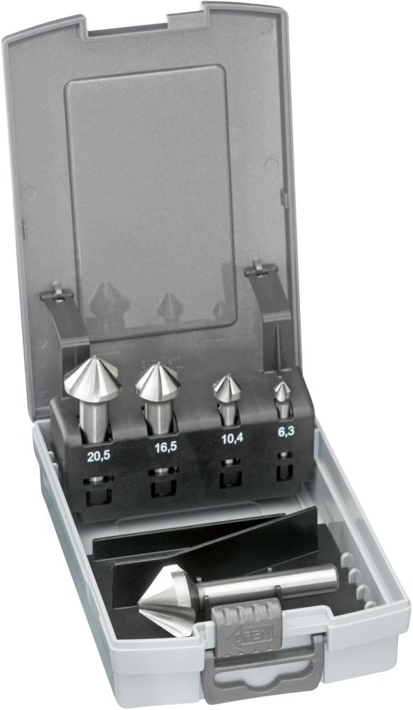 Produktbild Fortis Kegelsenkesatz r D335C HSS 90G 5 Teile