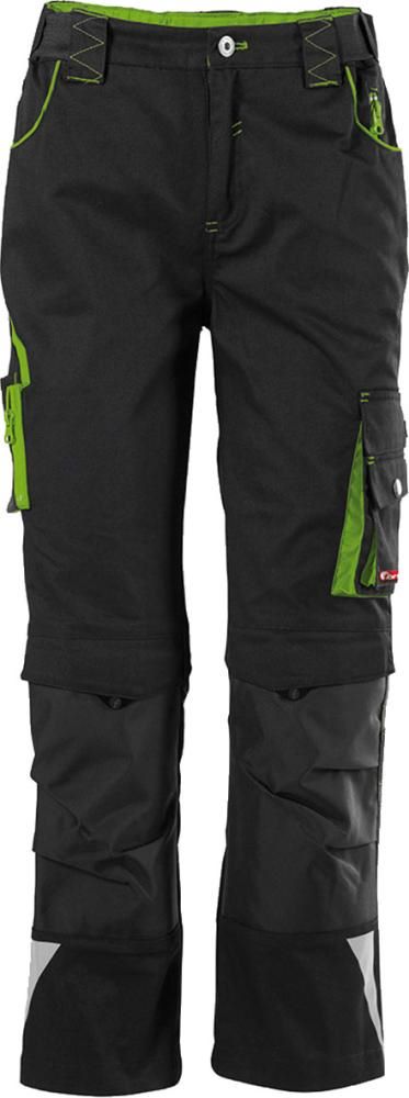 Produktbild Fortis Bundhose 24 Kids schwarz limegreen Gr. 110 bis 116 bild 1