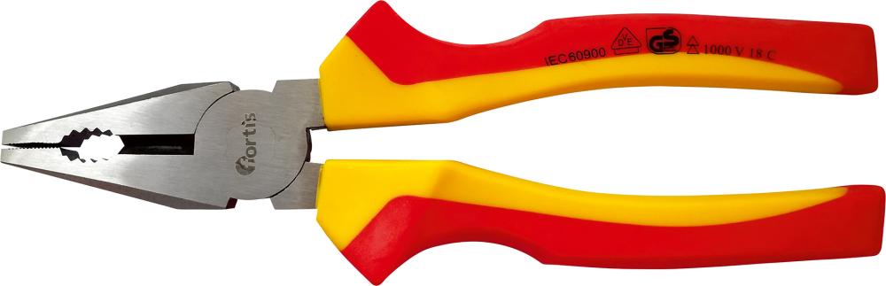 Produktbild Fortis Kombizange VDE 180 mm mit Mehrkomponenten KU-Griff