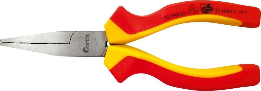 Produktbild Fortis Langbeckzange VDE 160 mm flache Backen