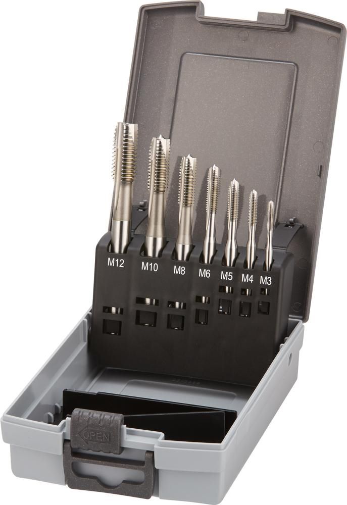 Produktbild FORTIS Maschinengewindebohrer Set HSSE DIN371/376 Form B M3-M12