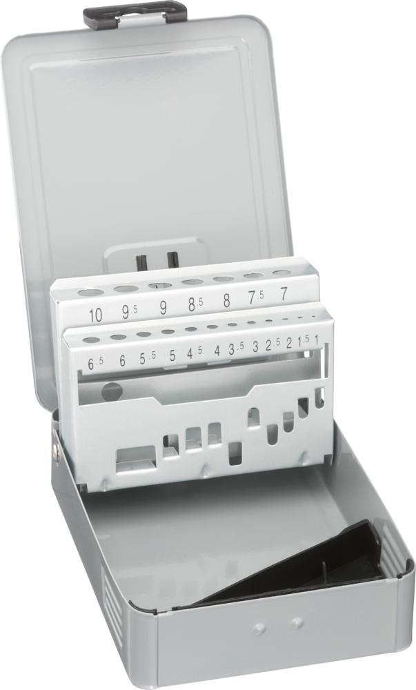 Produktbild Fortis Metallkassette für 19 Bohrer 1 bis 10 mm