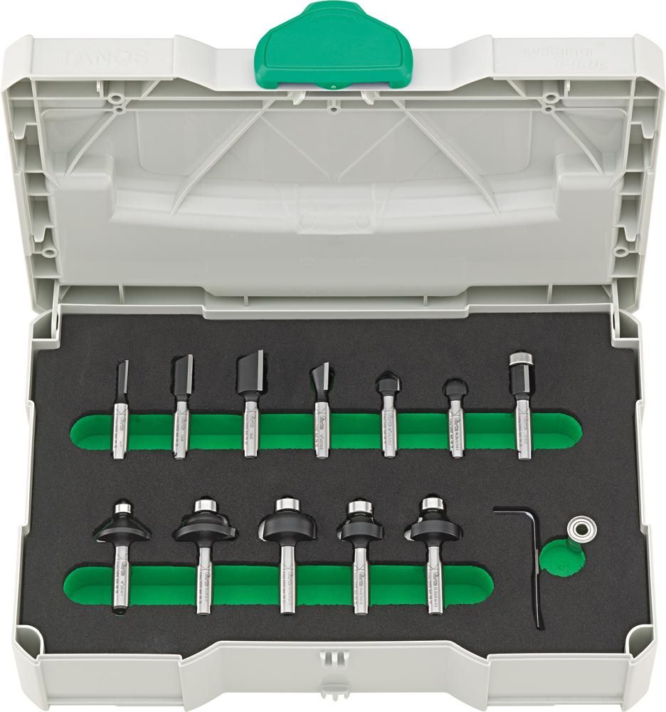 Produktbild Fortis HW Profi Schaftfräsersatz 12 teilig im Systainer