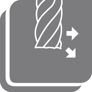 Produktbild Fortis Schaftfräser extralang VHM AlTiN+ Z6 45Grad 20mm bild 6