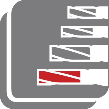 Produktbild Fortis Schaftfräser lang VHM AlTiN+ Z6 45Grad Schaft HB 20,0mm bild 3