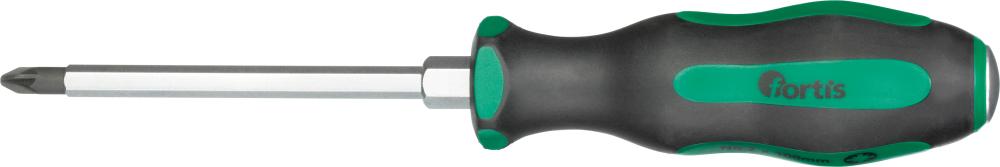 Produktbild Fortis  Schraubendreher mit Schlagkappe PZ2x100 mm