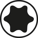 Produktbild Fortis  Schraubendreher für Innen Torx TX25x100 mm bild 2