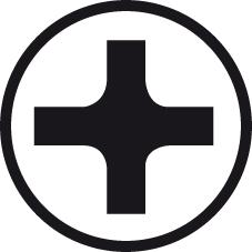 Produktbild Fortis  Schraubendrehersatz mit Schlagkappe für Kreuz und Schlitz 6 Teile bild 3