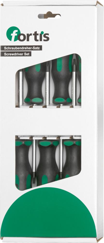 Produktbild Fortis  Schraubendrehersatz für Torx 6 Teile