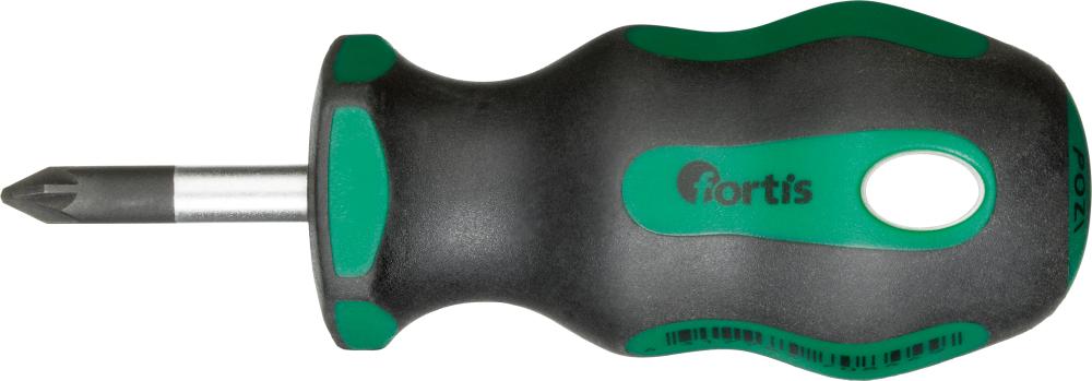 Produktbild Fortis  Schraubendreher Stubby für Kreuzschitz PZ2x 25 mm