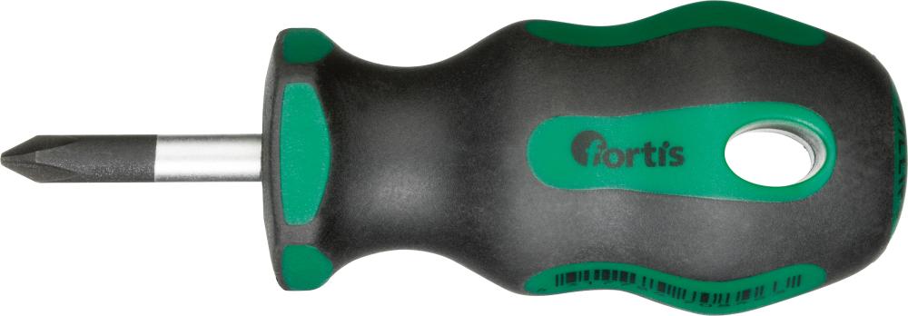 Produktbild Fortis  Schraubendreher Stubby für Kreuzschitz PH1x 25 mm