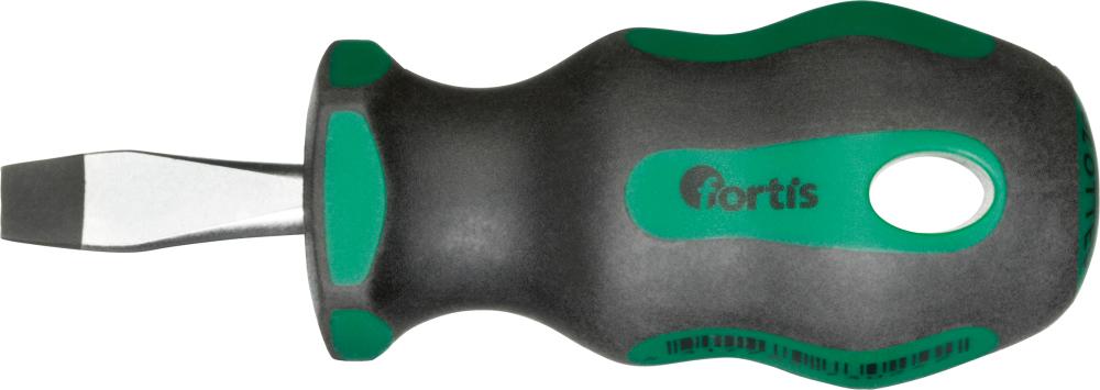 Produktbild Fortis  Schraubendreher Stubby für Schlitz 6,5x1,2x 25 mm bild 1