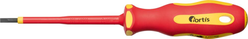 Produktbild Fortis  Schraubendreher VDE für Schlitz 4x0,8x100 mm