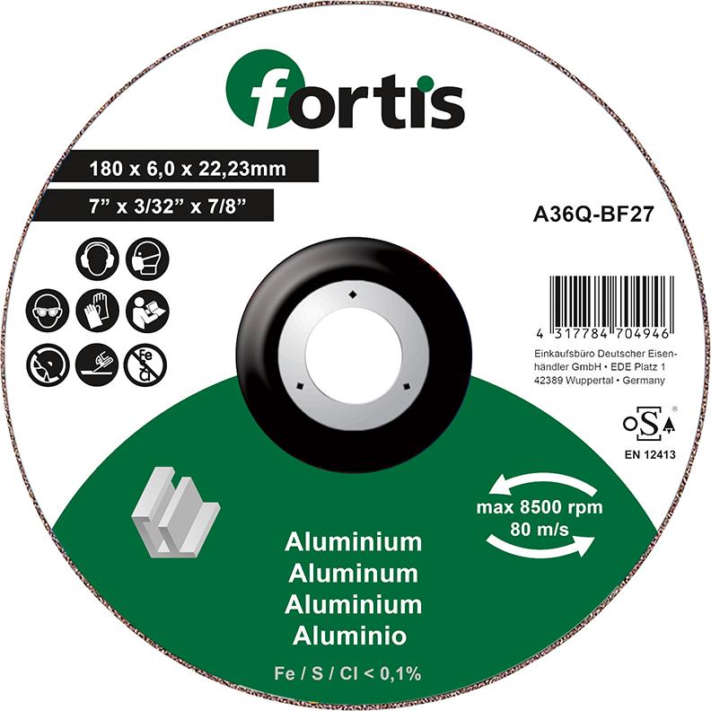 Produktbild Fortis Schruppscheibe ALU-NE 180 x 6,0 mm