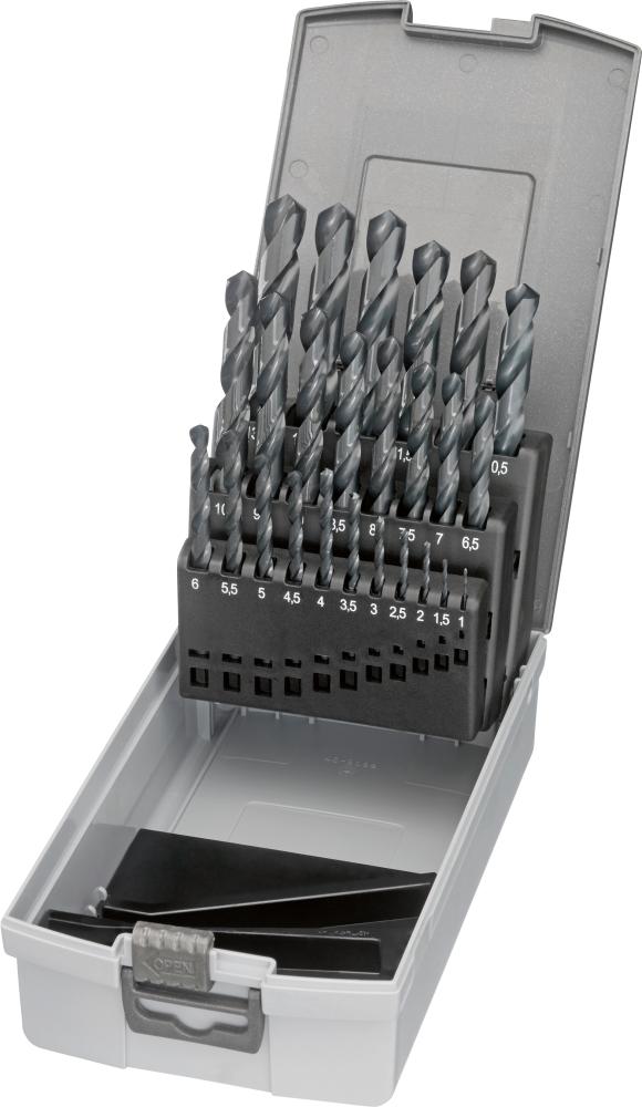 Produktbild Fortis Spiralbohrersatz D338N HSS geschliffen 25 Teile bild 8