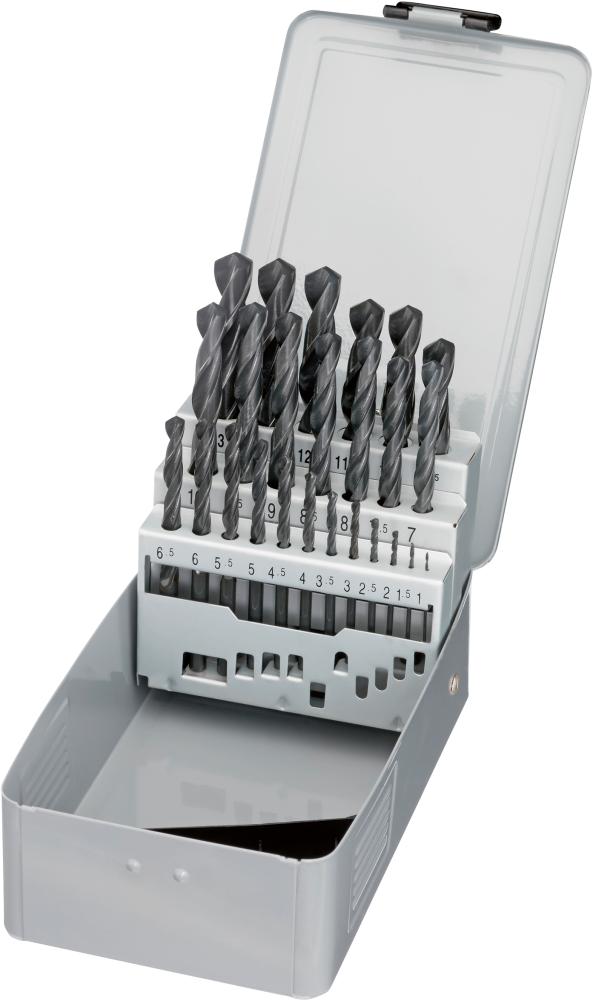 Produktbild Fortis Spiralbohrersatz D338N HSS rollgewalzt 25 Teile bild 8