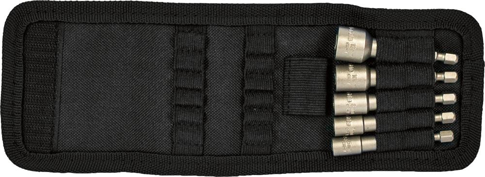 Produktbild Fortis Steckschlüssel Bit Satz 1/4 Zoll magnetisch 5 Teile