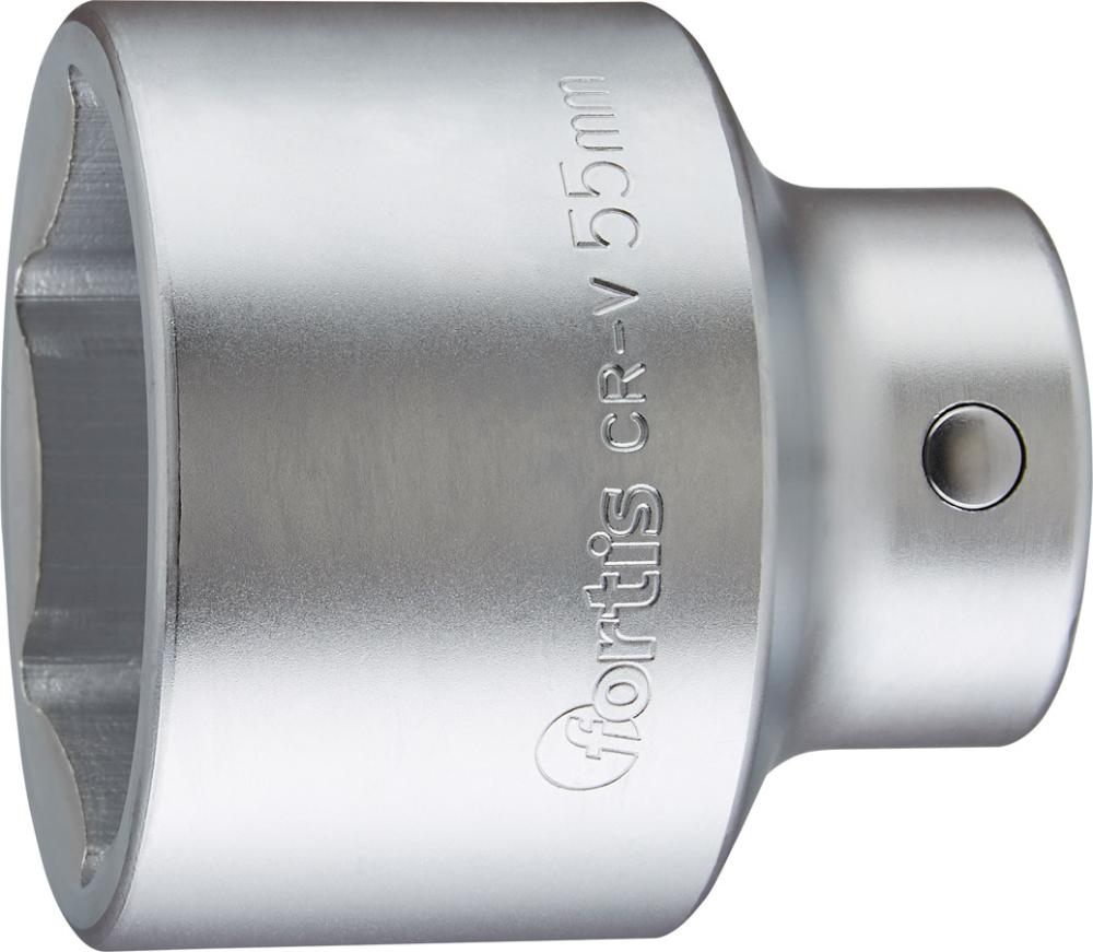 Produktbild Fortis Steckschlüsseleinsatz sechskant 3/4 Zoll 55 mm