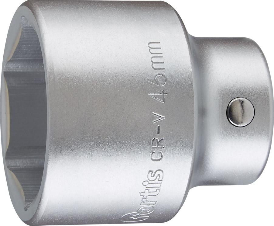 Produktbild Fortis Steckschlüsseleinsatz sechskant 3/4 Zoll 46 mm