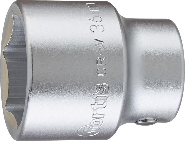 Produktbild Fortis Steckschlüsseleinsatz sechskant 3/4 Zoll 36 mm