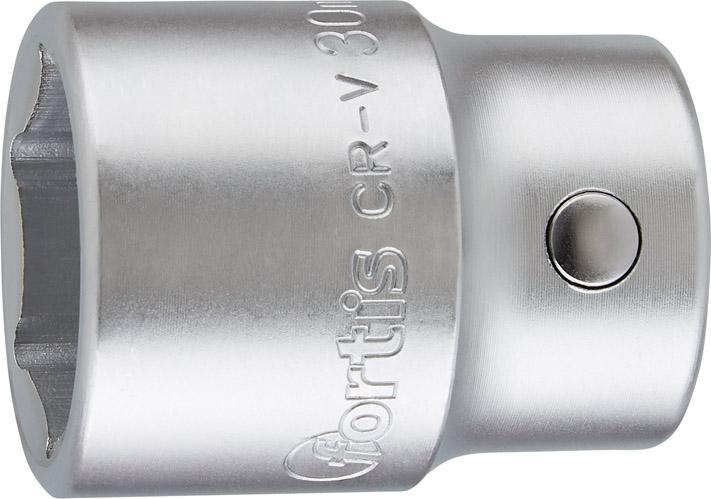 Produktbild Fortis Steckschlüsseleinsatz sechskant 3/4 Zoll 30 mm
