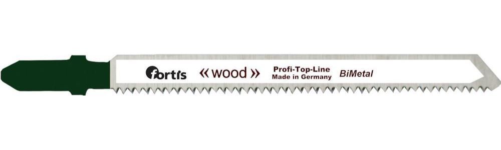 Produktbild Fortis Stichsägeblatt Hartholz 2 bis 30 mm BIM 100/75/2,0