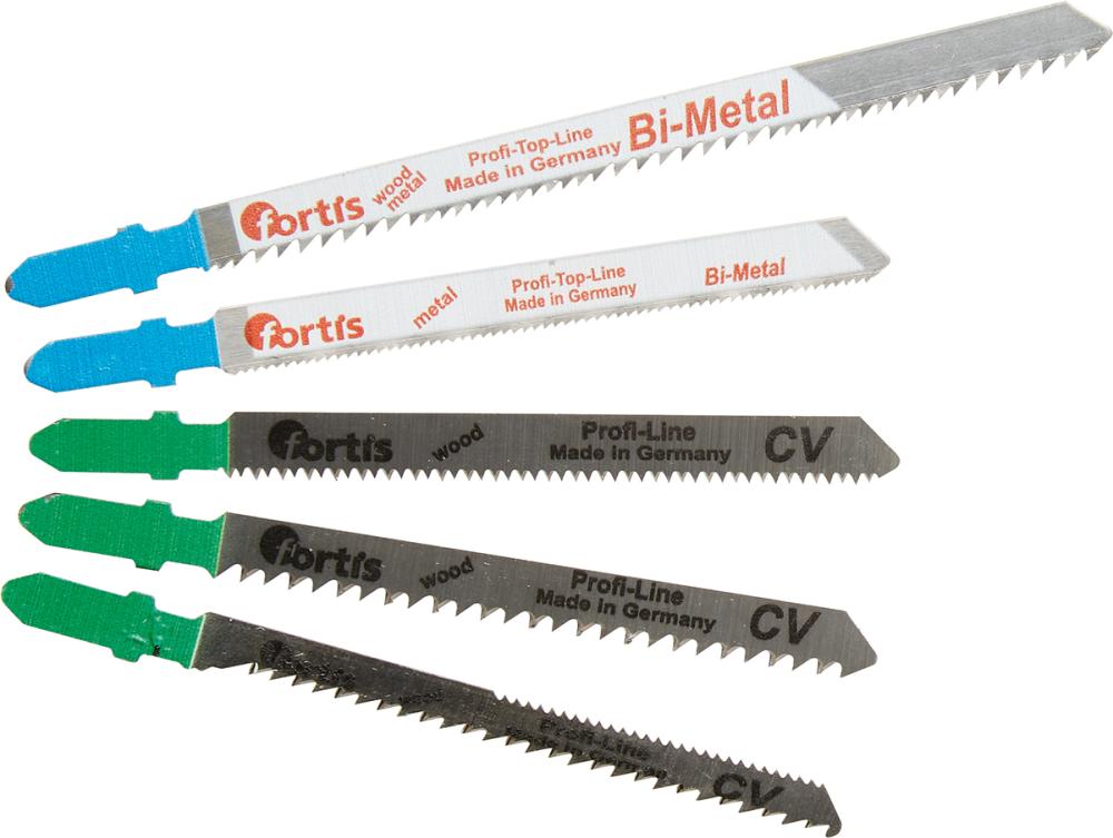 Produktbild Fortis Stichsägeblatt Set 5 teilig