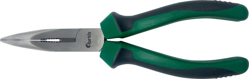 Produktbild Fortis Storchschnabelzange poliert gebogen mit 200 mm