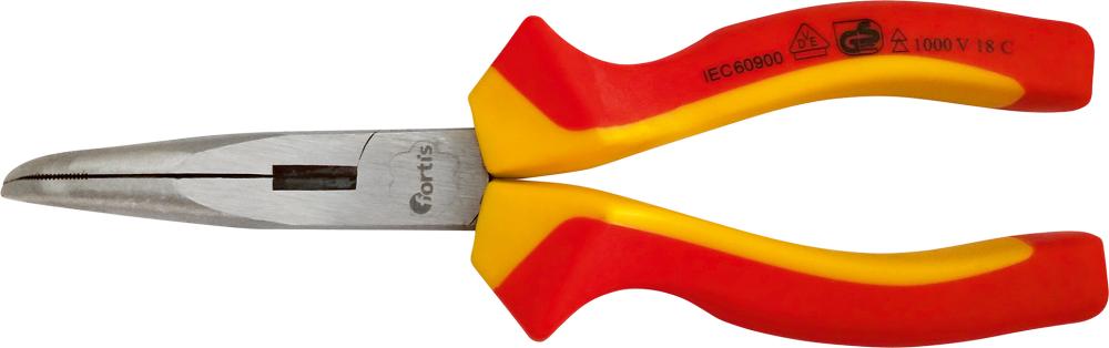 Produktbild Fortis  Storchschnabelzange VDE gebogen 200 mm