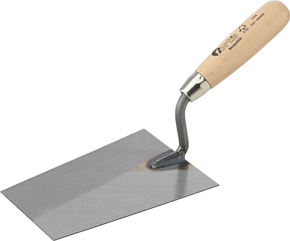 Produktbild Fortis Tiroler Maurerkelle 160 mm S-Hals Bauqualität