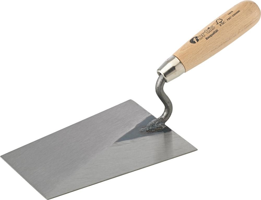 Produktbild Fortis Tiroler Maurerkelle 180 mm S-Hals Bauqualität