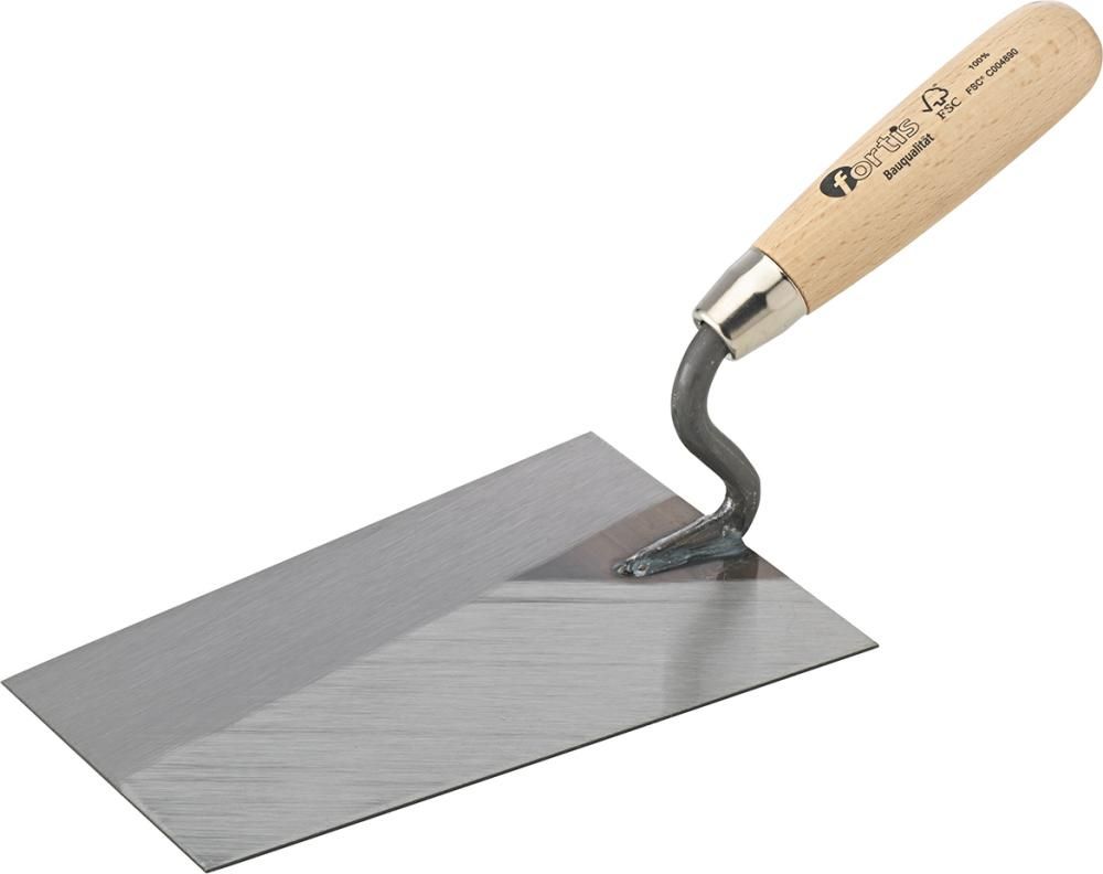 Produktbild Fortis Tiroler Maurerkelle 200 mm S-Hals Bauqualität