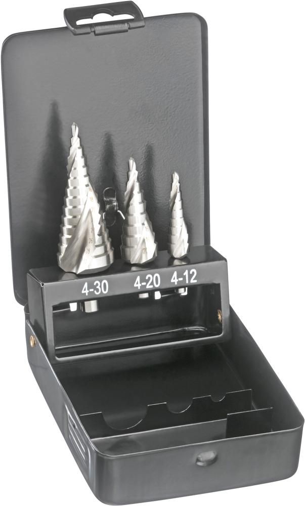 Produktbild Fortis Unival Stufenbohrerset HSS 3 Teile