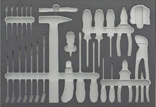 Produktbild Fortis  Werkzeugmodul 3/3 Handwerkzeug leer