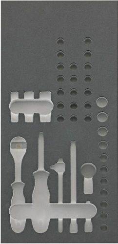 Produktbild Fortis  Werkzeugmodul 1/3 Steckschlüssel 1/4 Zoll leer