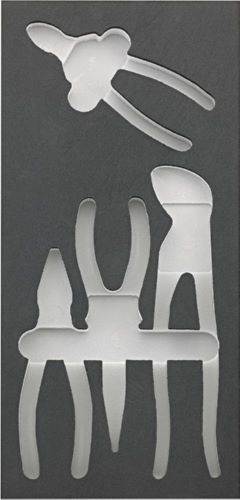 Produktbild Fortis  Werkzeugmodul 1/3 Zangen leer